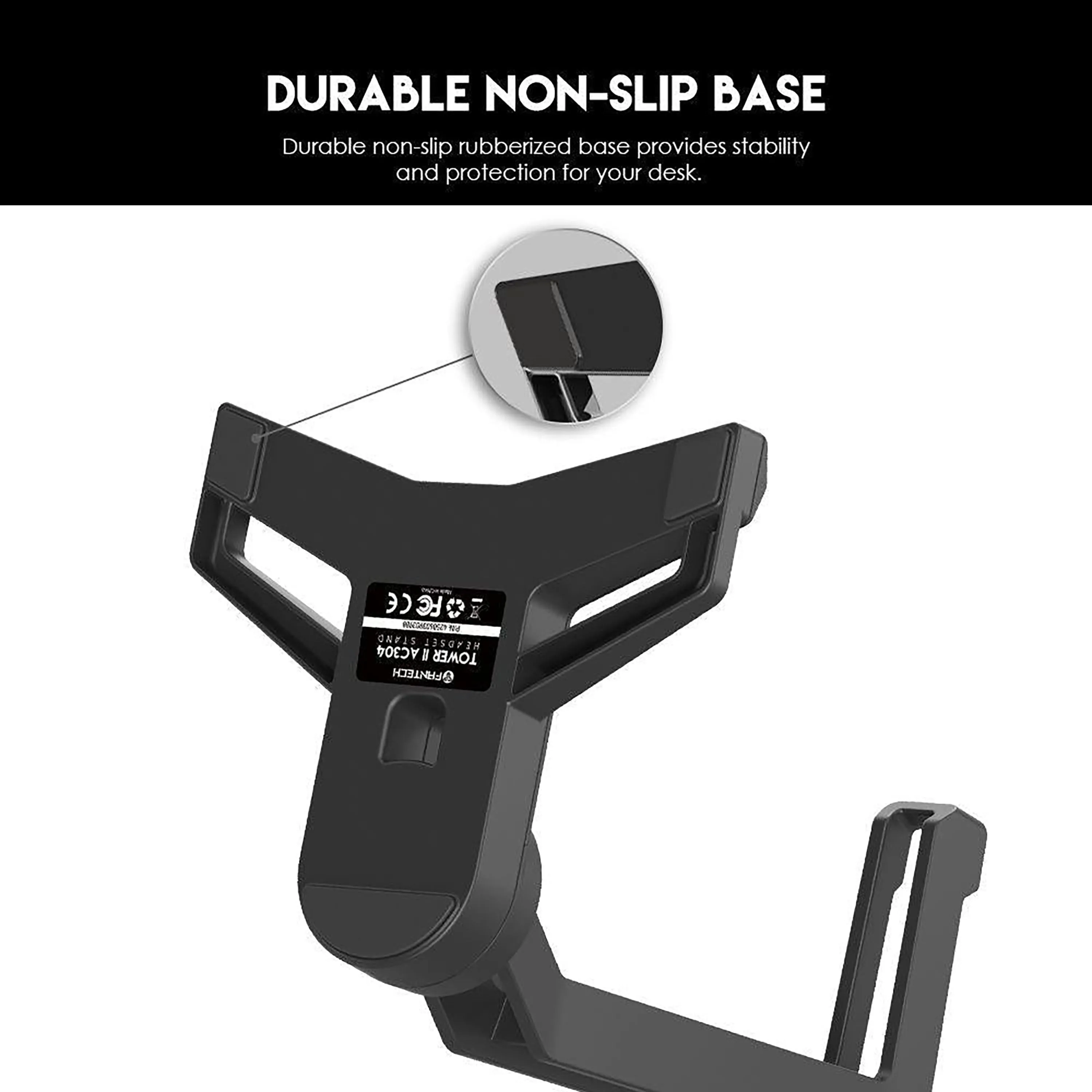FANTECH TOWER II AC304 BLACK HEADSET STAND