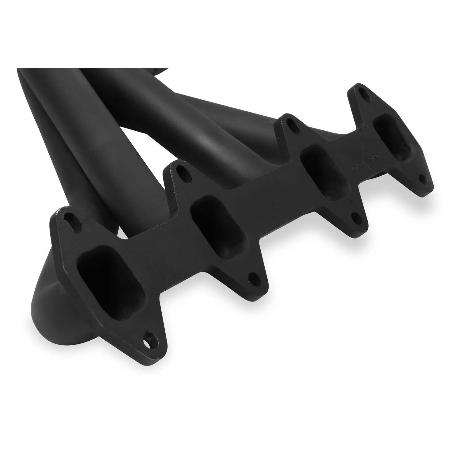 Flowtech Long Tube Headers - 1965-76 Ford F100/150/250 2WD - 352-428 - 1.75" - 3" Collector - Black Paint