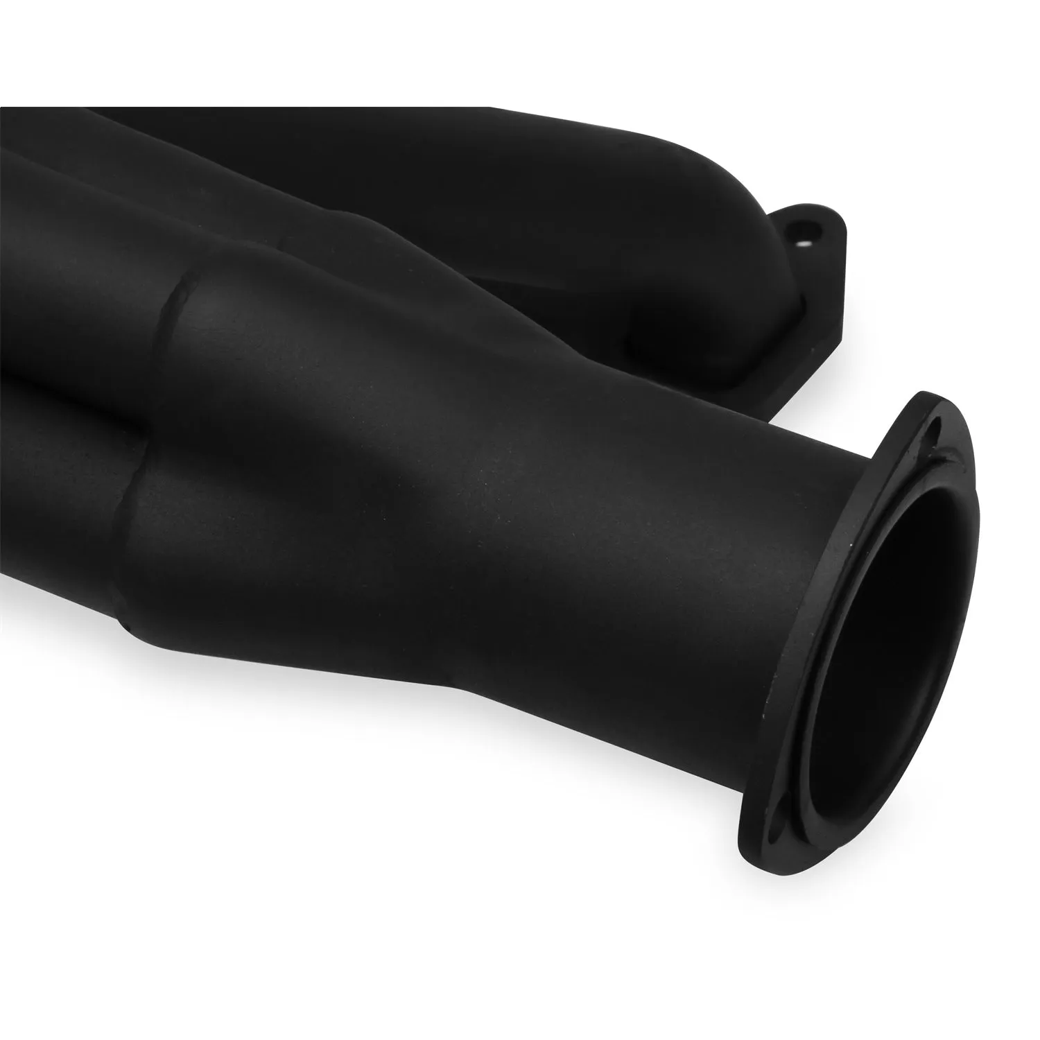 Flowtech Long Tube Headers - 1965-76 Ford F100/150/250 2WD - 352-428 - 1.75" - 3" Collector - Black Paint