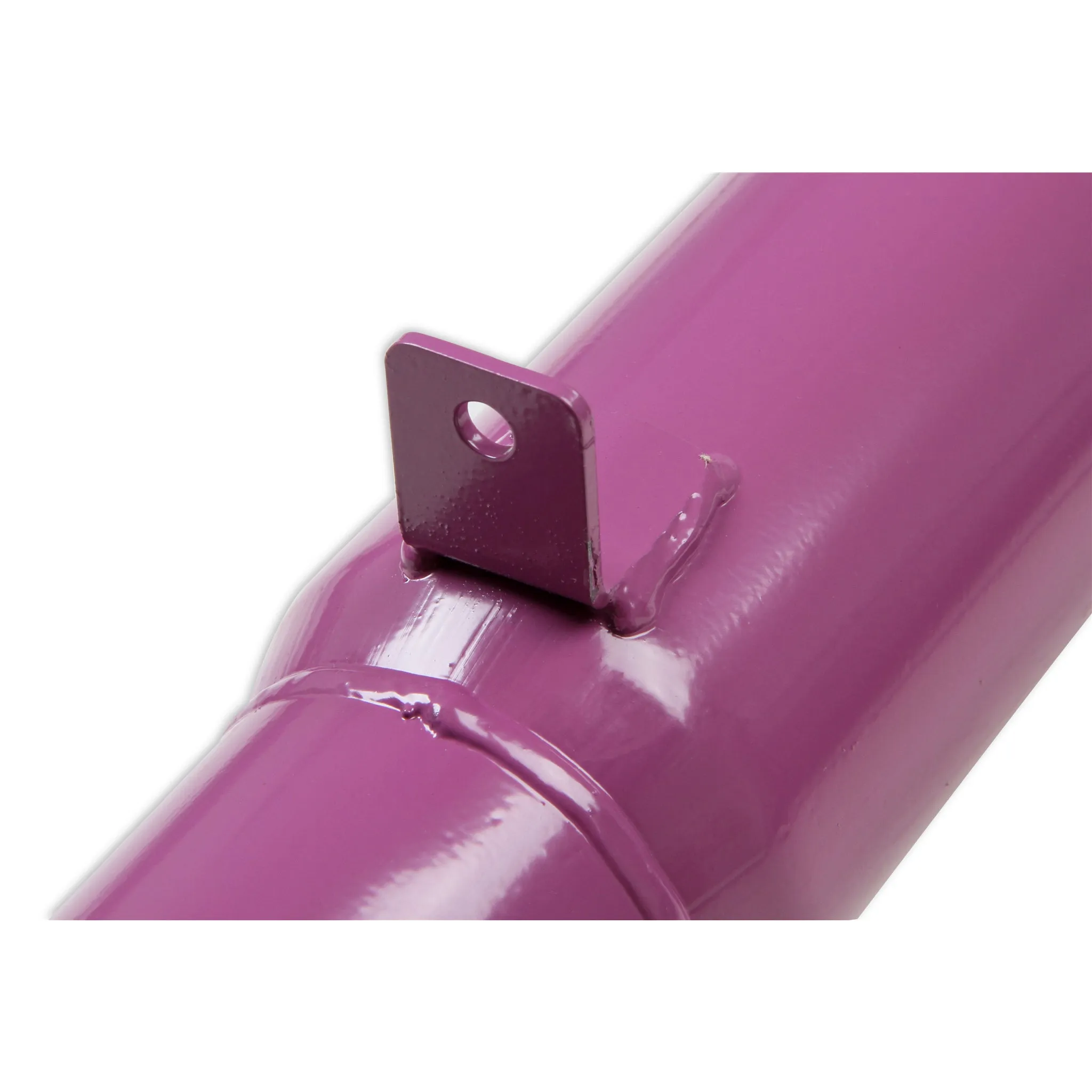 Flowtech Purple Hornies 3-Hole Jeep Header Mufflers (Pair) - 3" Inlet/3" Outlet