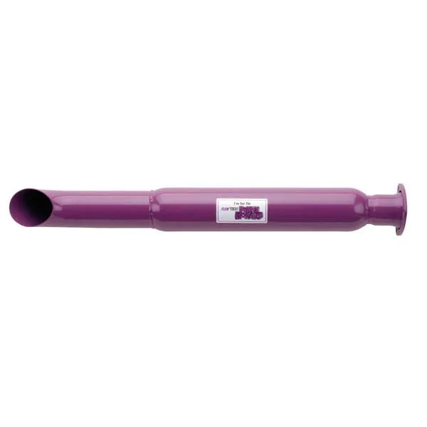 Flowtech Purple Hornies 3-Hole Jeep Header Mufflers (Pair) - 3" Inlet/3" Outlet