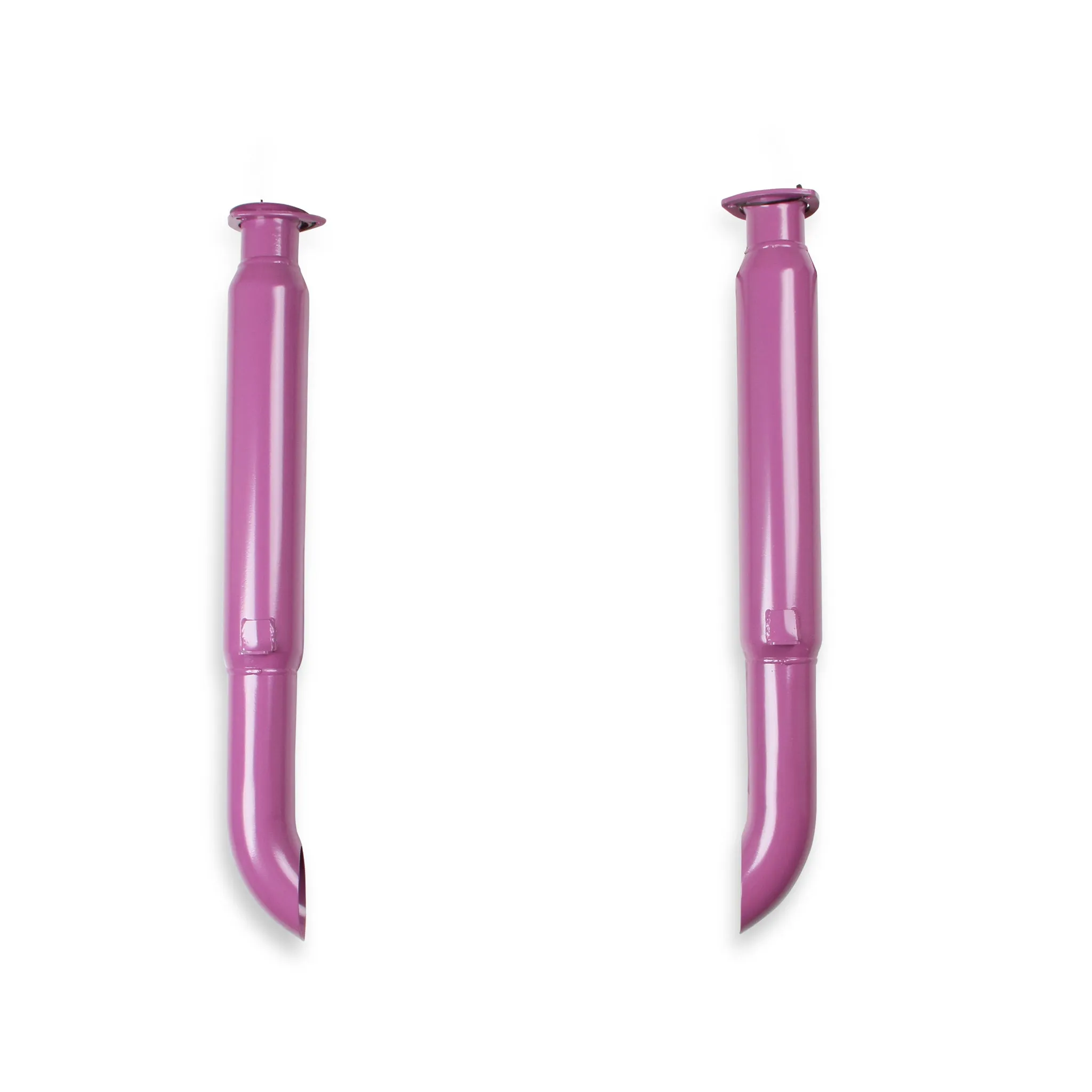 Flowtech Purple Hornies 3-Hole Jeep Header Mufflers (Pair) - 3" Inlet/3" Outlet