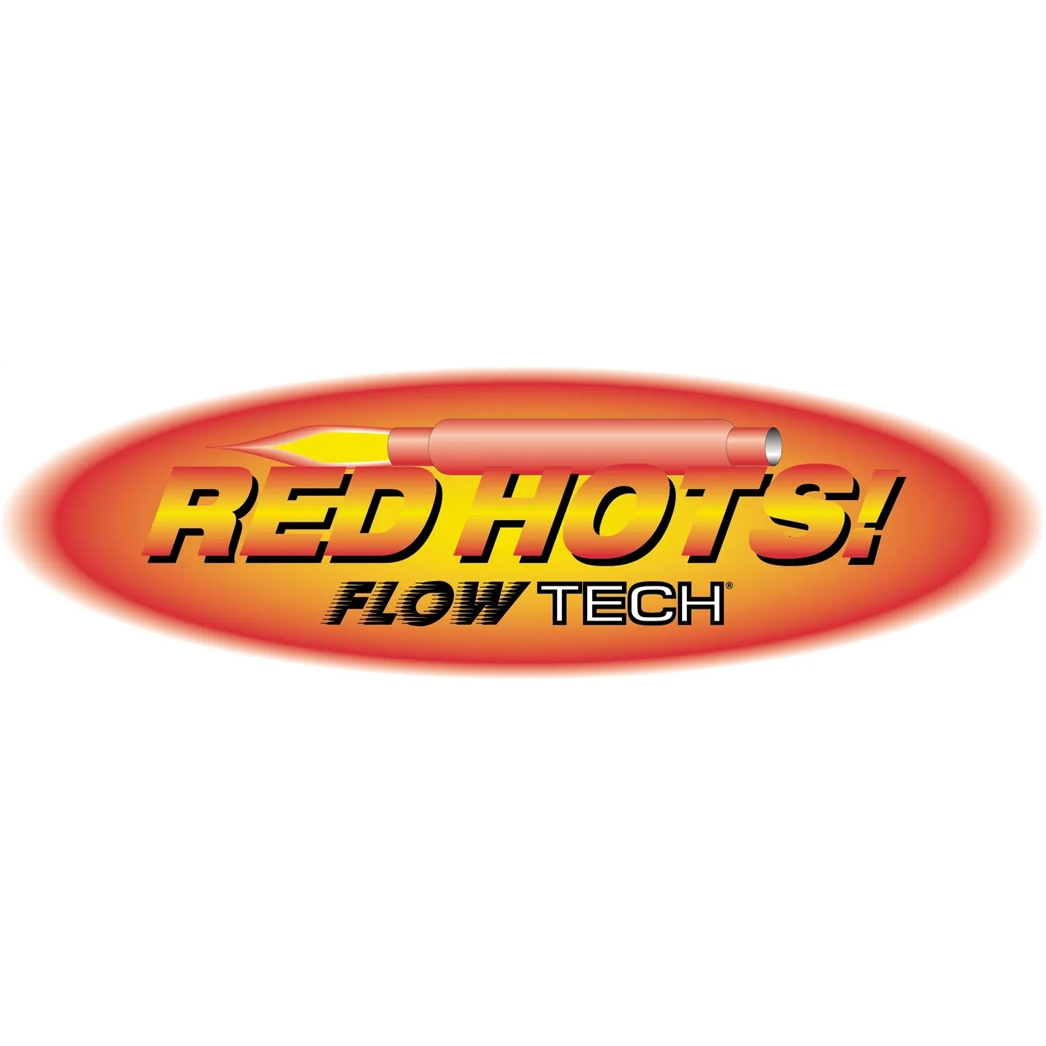 Flowtech Red Hots Glass Pack Slip-Fit Muffler - 2.25" Inlet/Outlet