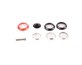 FSA Impact Headset Trans Red