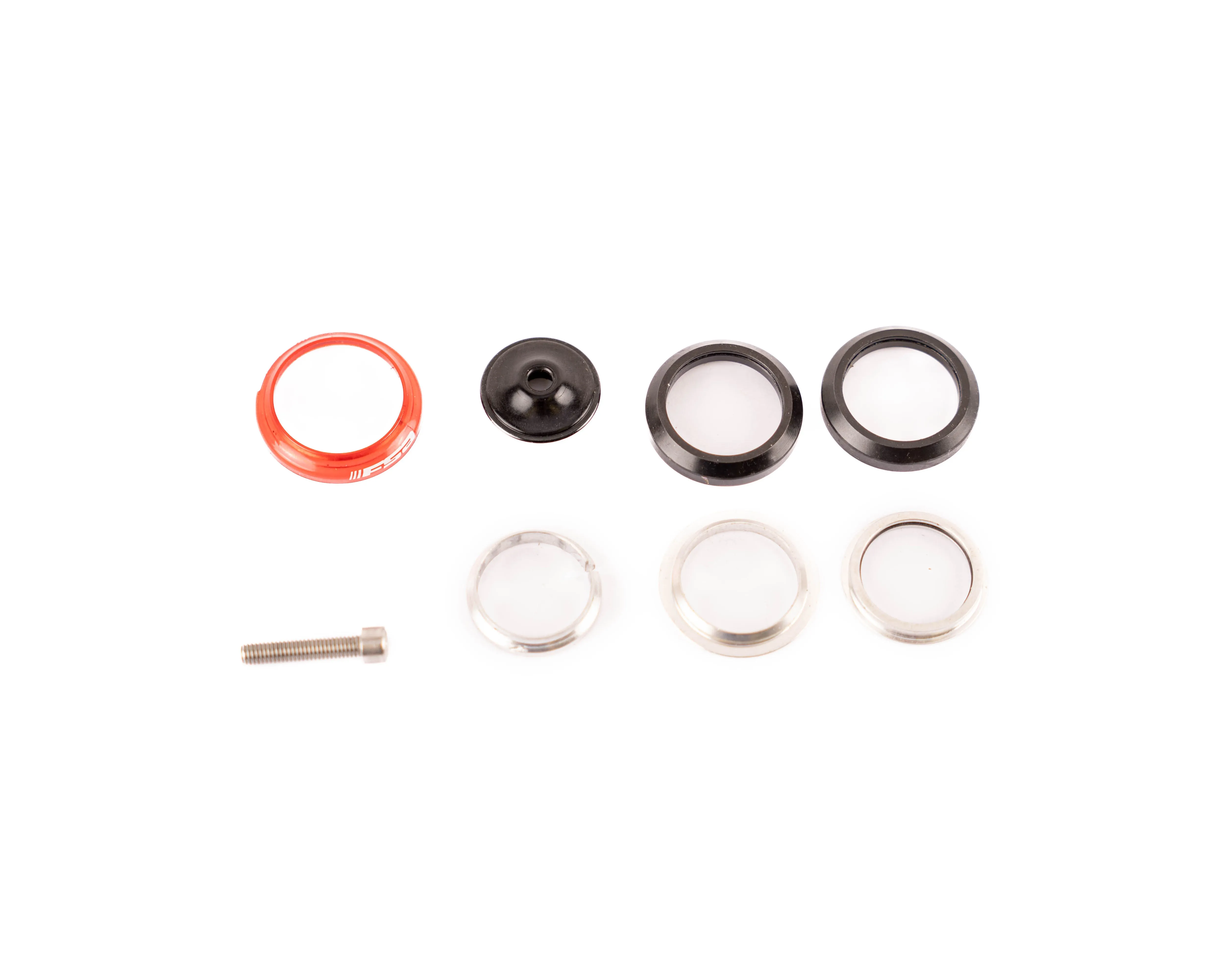 FSA Impact Headset Trans Red