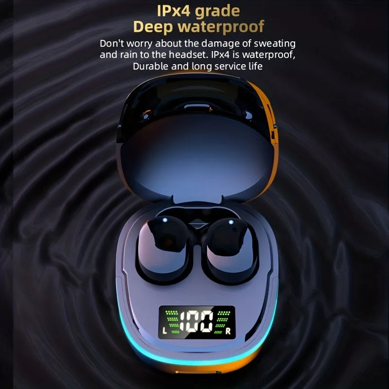 G9S TWS Wireless Gaming Earphones with Low Latency RGB Light