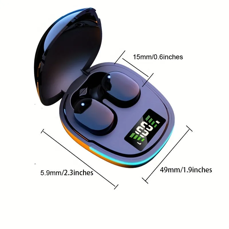 G9S TWS Wireless Gaming Earphones with Low Latency RGB Light