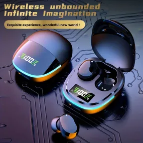 G9S TWS Wireless Gaming Earphones with Low Latency RGB Light