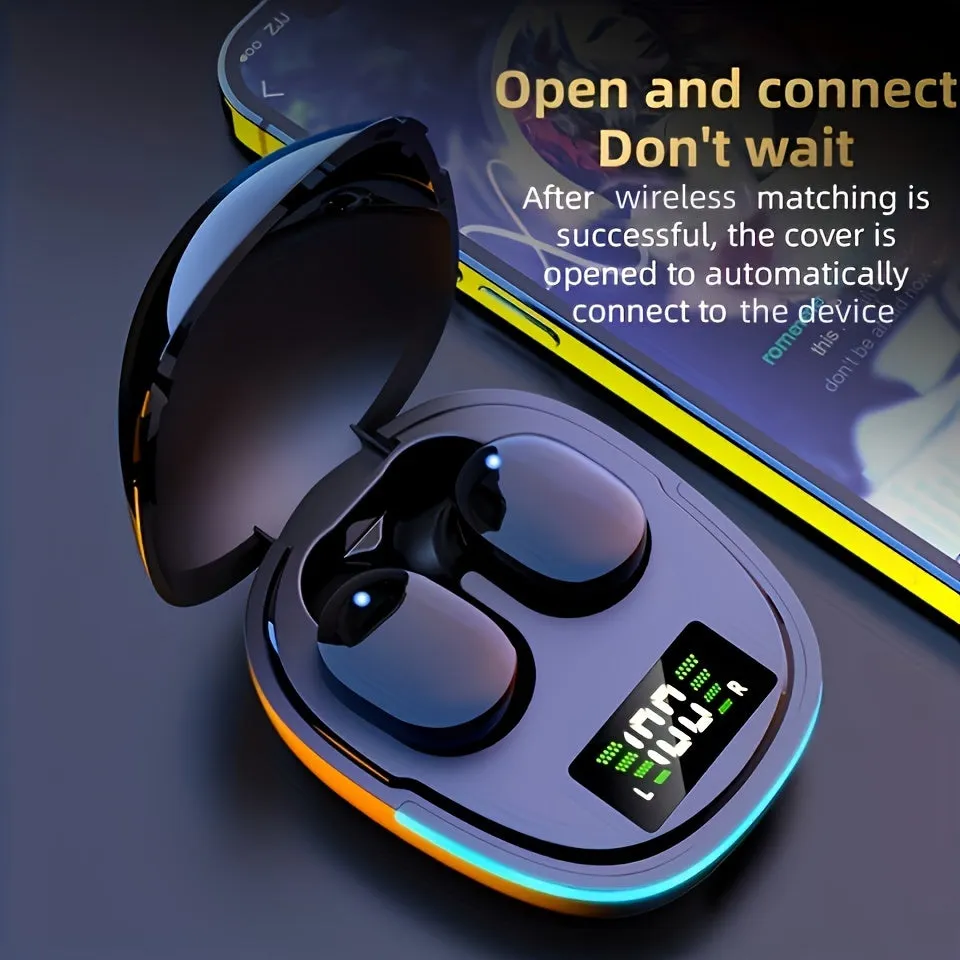 G9S TWS Wireless Gaming Earphones with Low Latency RGB Light