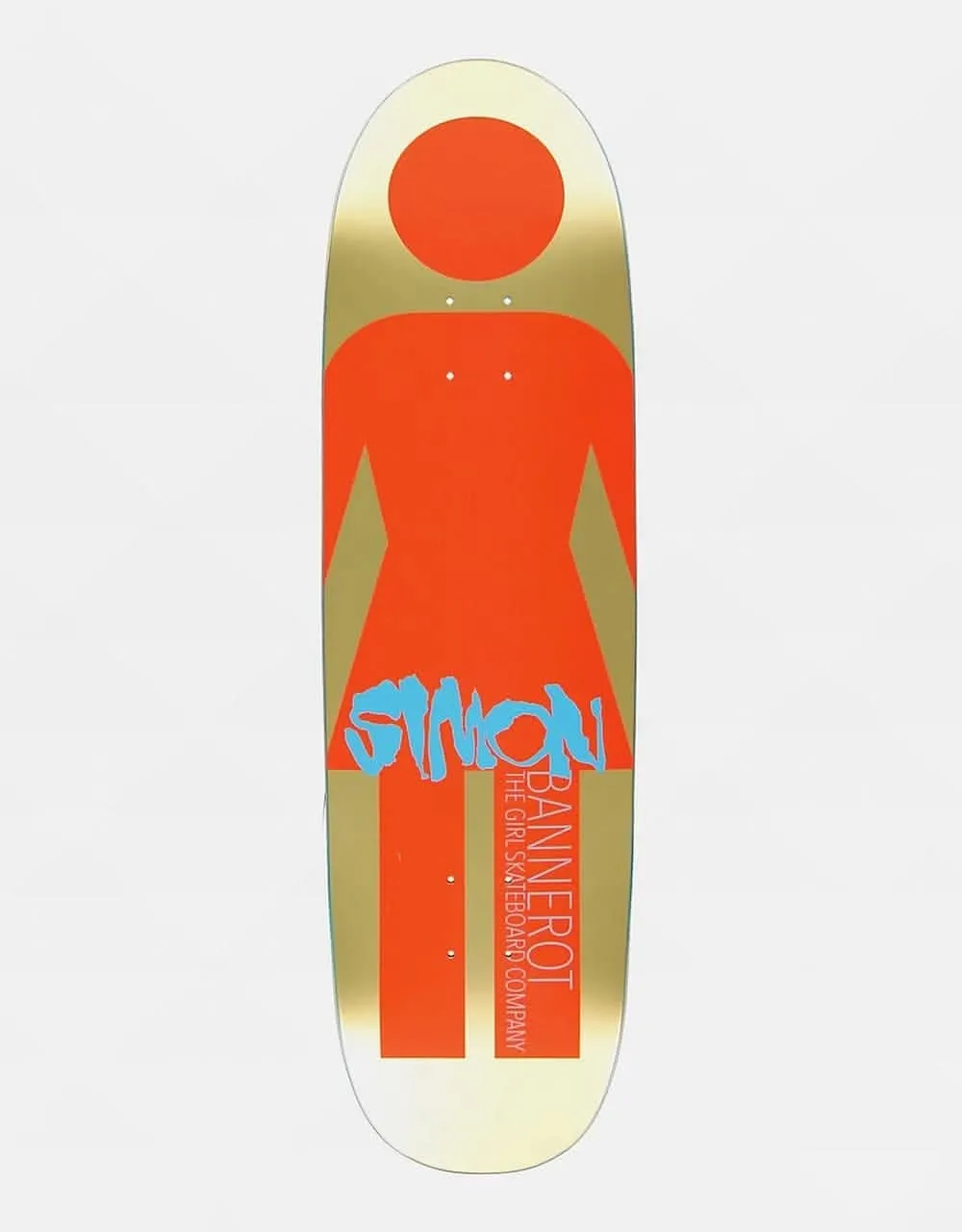 Girl Bannerot Giant Metal OG 'LOVESEAT' G060 Skateboard Deck - 9"