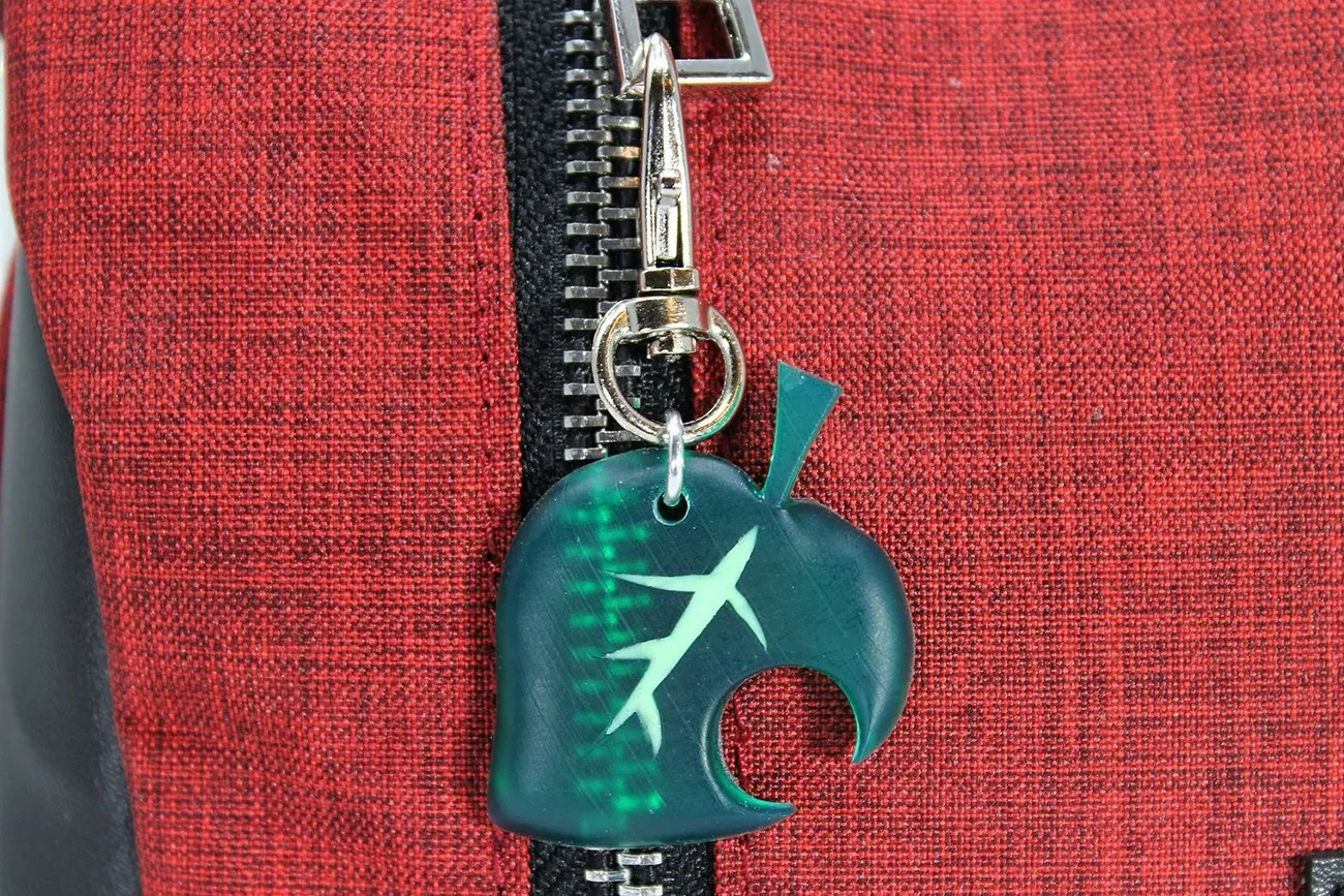 Glow Leaf Keychain / Necklace - Animal Crossing