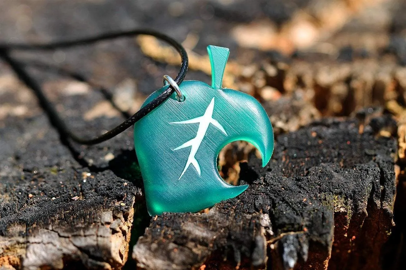 Glow Leaf Keychain / Necklace - Animal Crossing