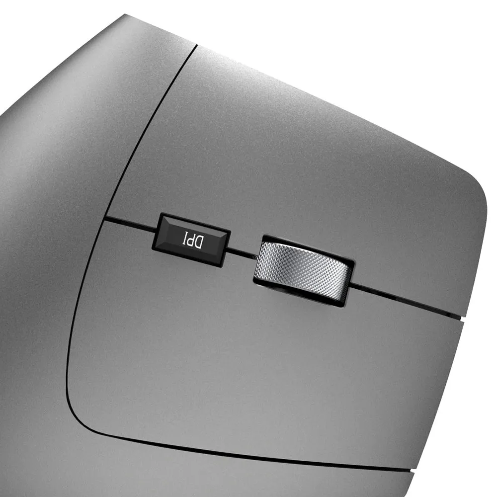 Hama EMW-700 Ergonomic Vertical Wireless Mouse - Grey | 499073