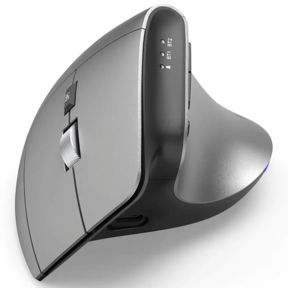 Hama EMW-700 Ergonomic Vertical Wireless Mouse - Grey | 499073