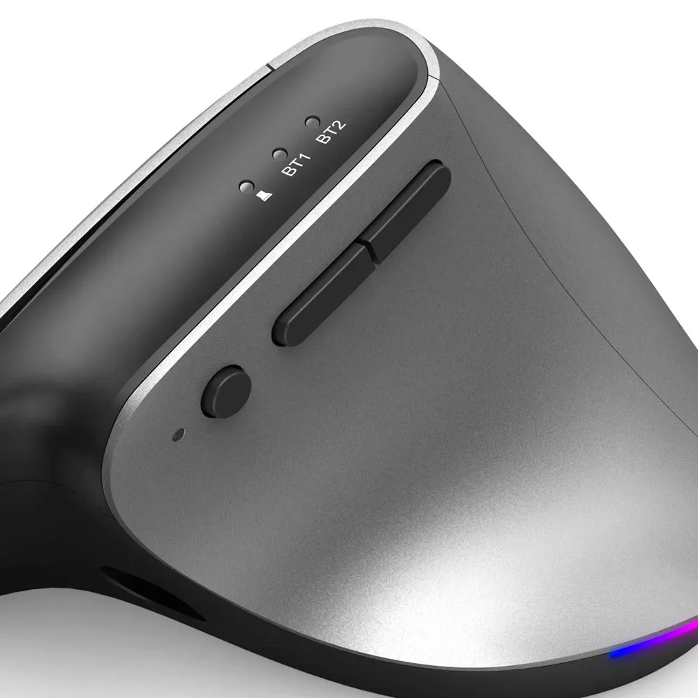 Hama EMW-700 Ergonomic Vertical Wireless Mouse - Grey | 499073