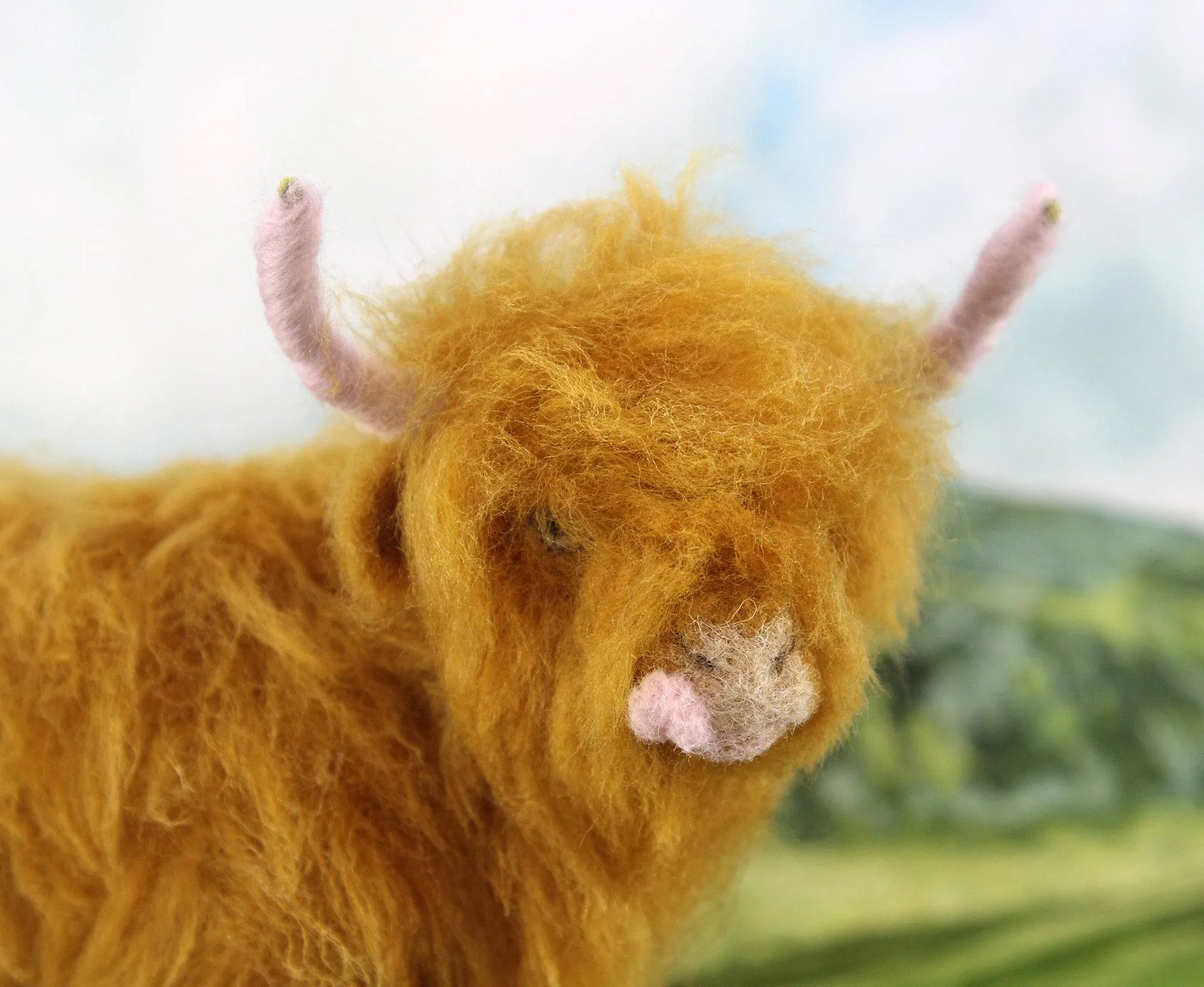 Hamish The Highland Cow  | Needle Felting Kit