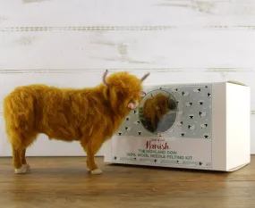 Hamish The Highland Cow  | Needle Felting Kit