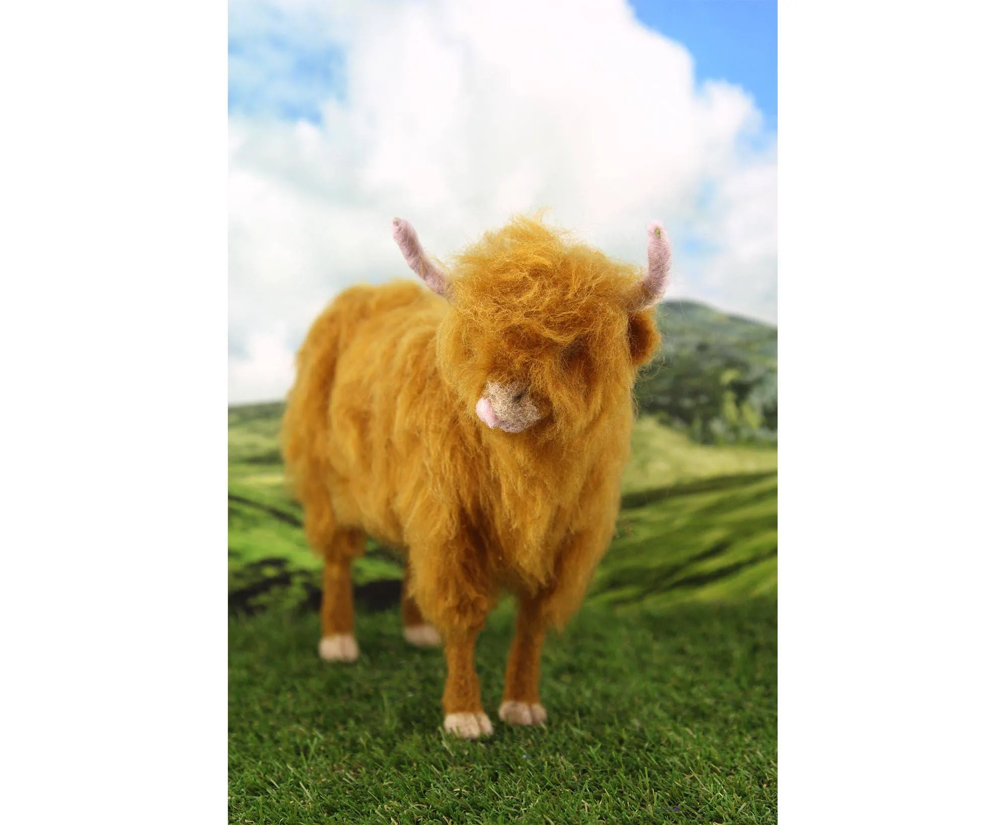 Hamish The Highland Cow  | Needle Felting Kit