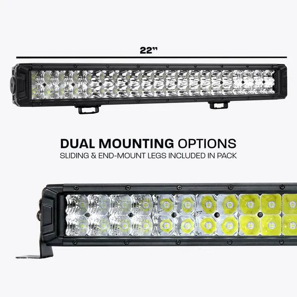 HARDKORR LIFESTYLE 22? DUAL ROW LED LIGHT BAR