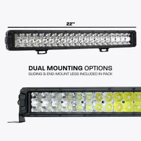 HARDKORR LIFESTYLE 22? DUAL ROW LED LIGHT BAR