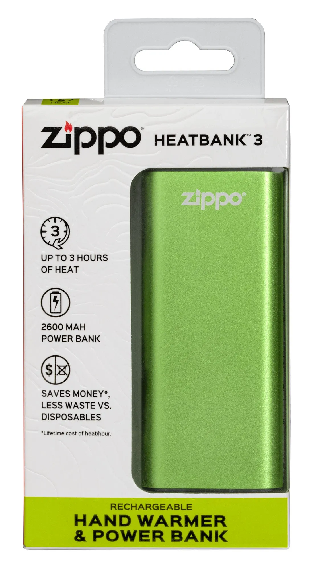 HeatBank<sup>®</sup> 3 Rechargeable Hand Warmer
