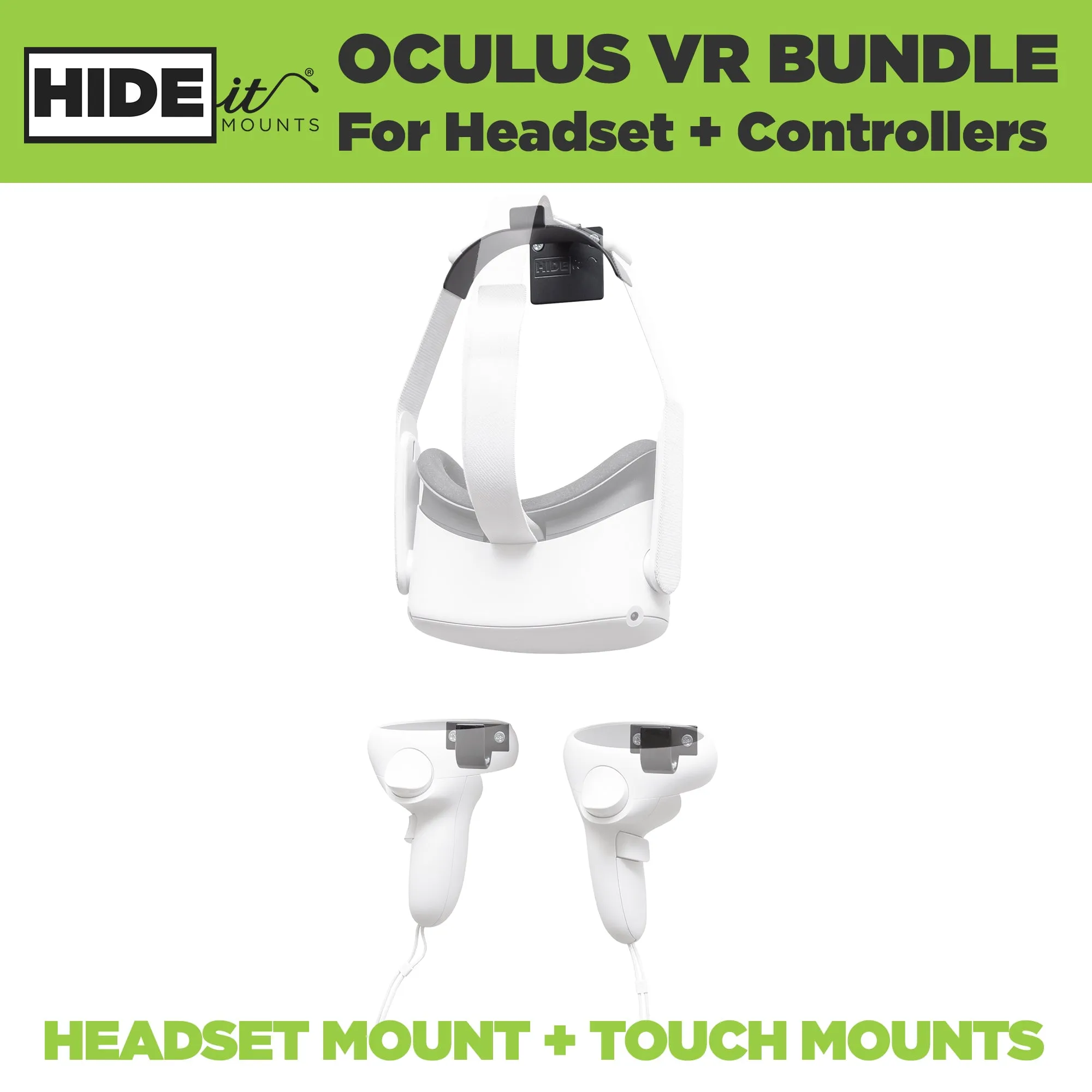 HIDEit Oculus | Oculus Quest 2 Wall Mount Bundle
