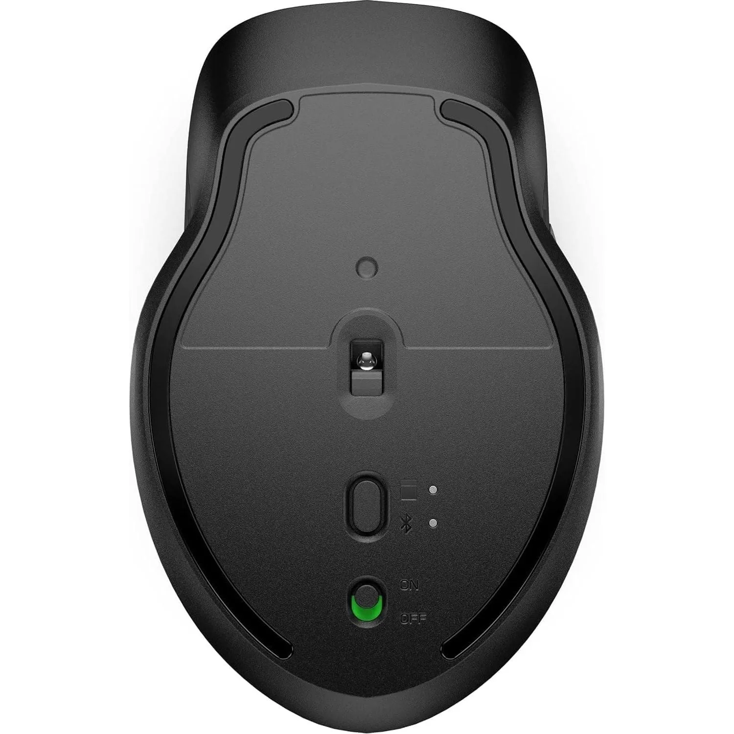 HP 430 wireless mouse | 2.4 GHz wireless connection & Bluetooth 5.2 | USB dongle | 4,000 dpi | 4 buttons | for up to 2 devices | black | incl. 1 x AA Battery