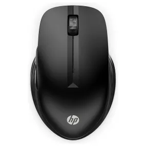 HP 430 wireless mouse | 2.4 GHz wireless connection & Bluetooth 5.2 | USB dongle | 4,000 dpi | 4 buttons | for up to 2 devices | black | incl. 1 x AA Battery