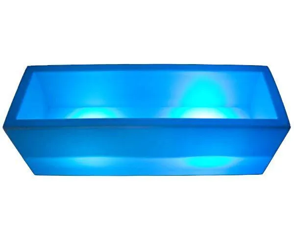 Icebucket/Shelf, LED Lit Polyethylene