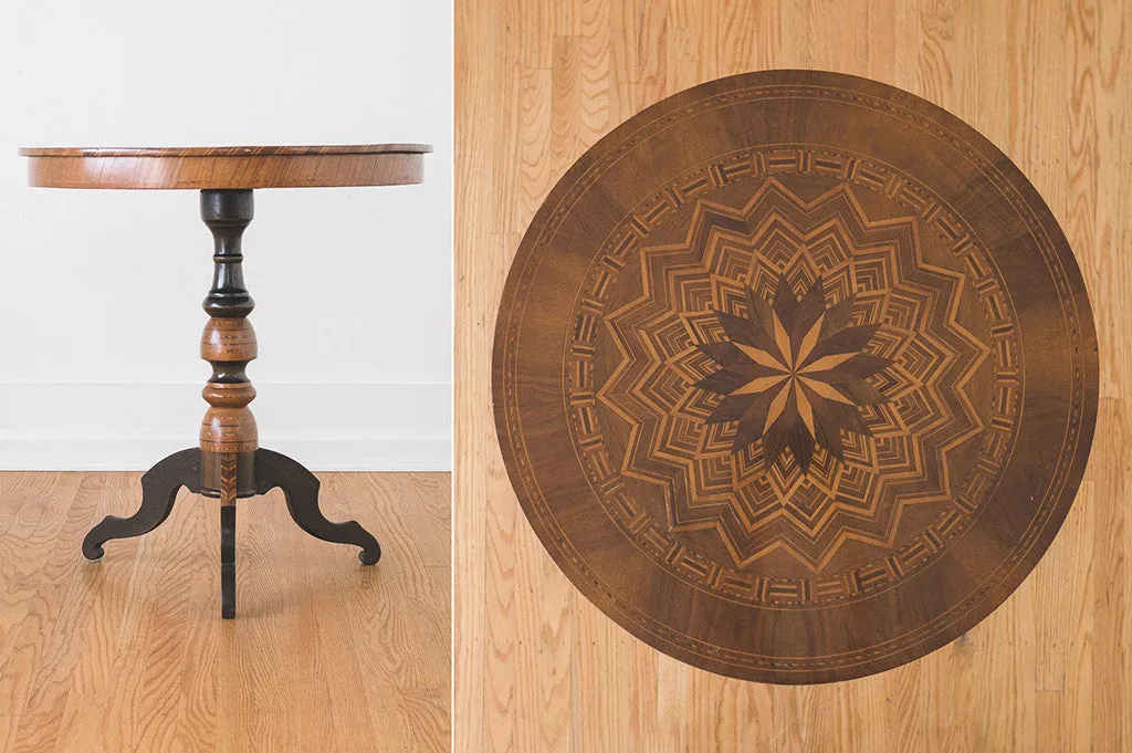 Inlay Cafe Table