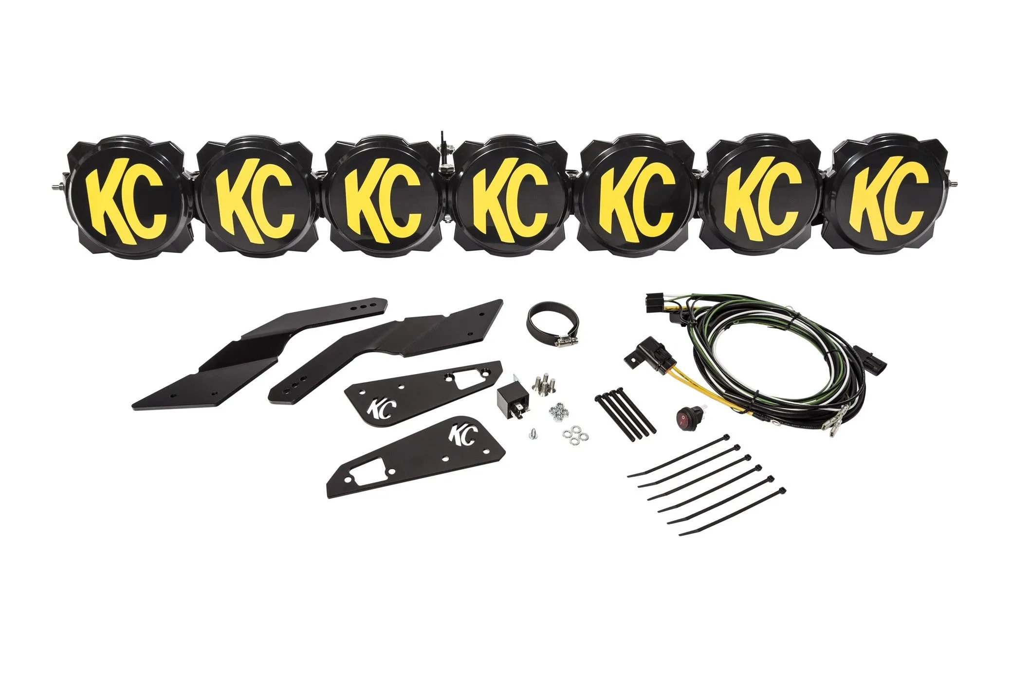 KC Hilites Gravity® LED Pro6 7-Light 45" LED Light Bar - Can Am Maverick