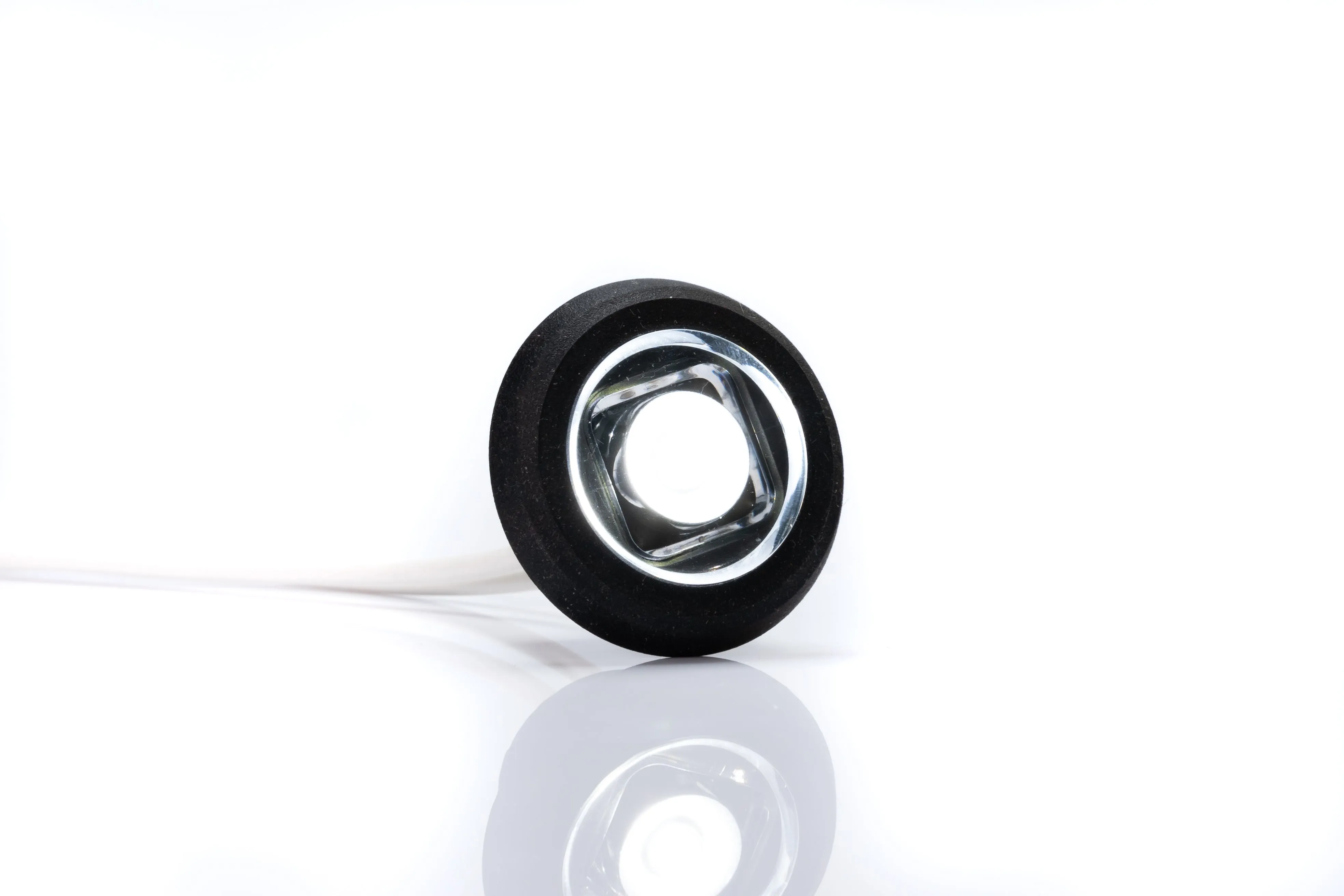 LED Bulls Eye Round Marker Lamp with Flat & Curved Gasket