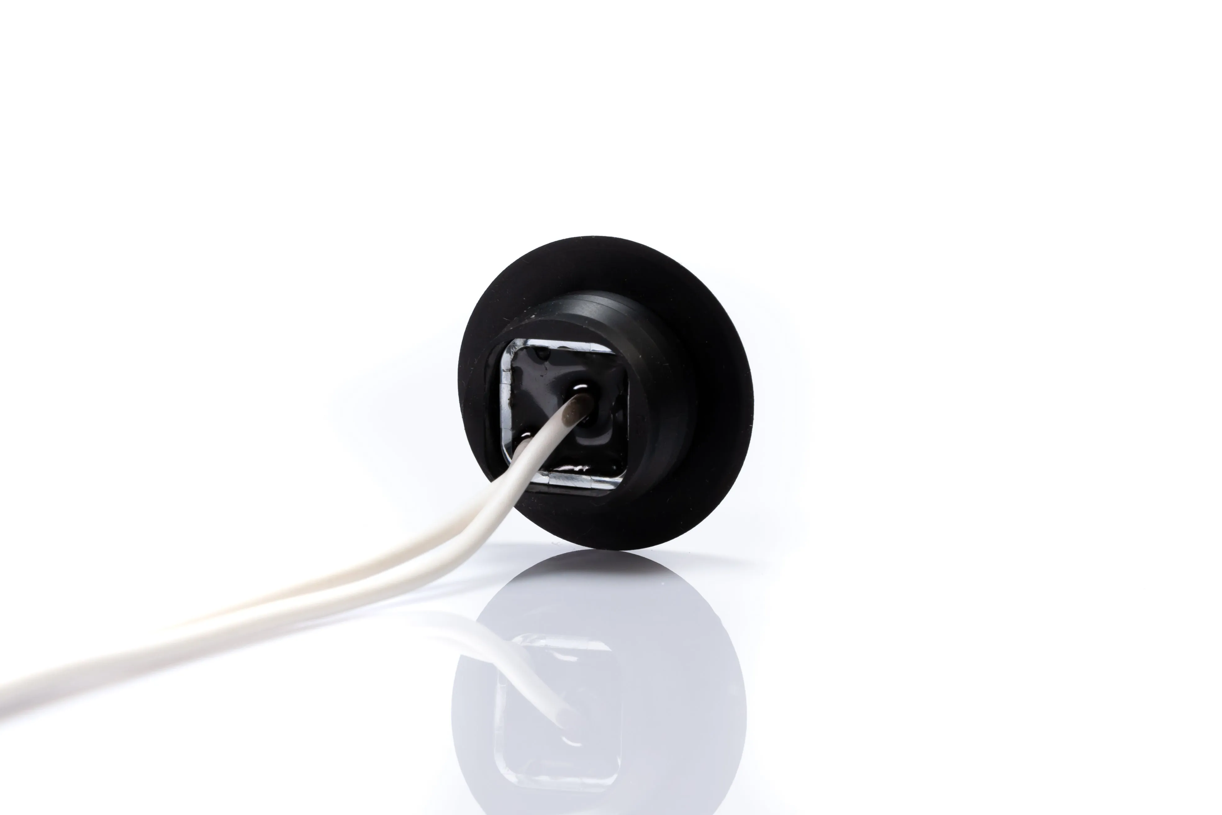 LED Bulls Eye Round Marker Lamp with Flat & Curved Gasket