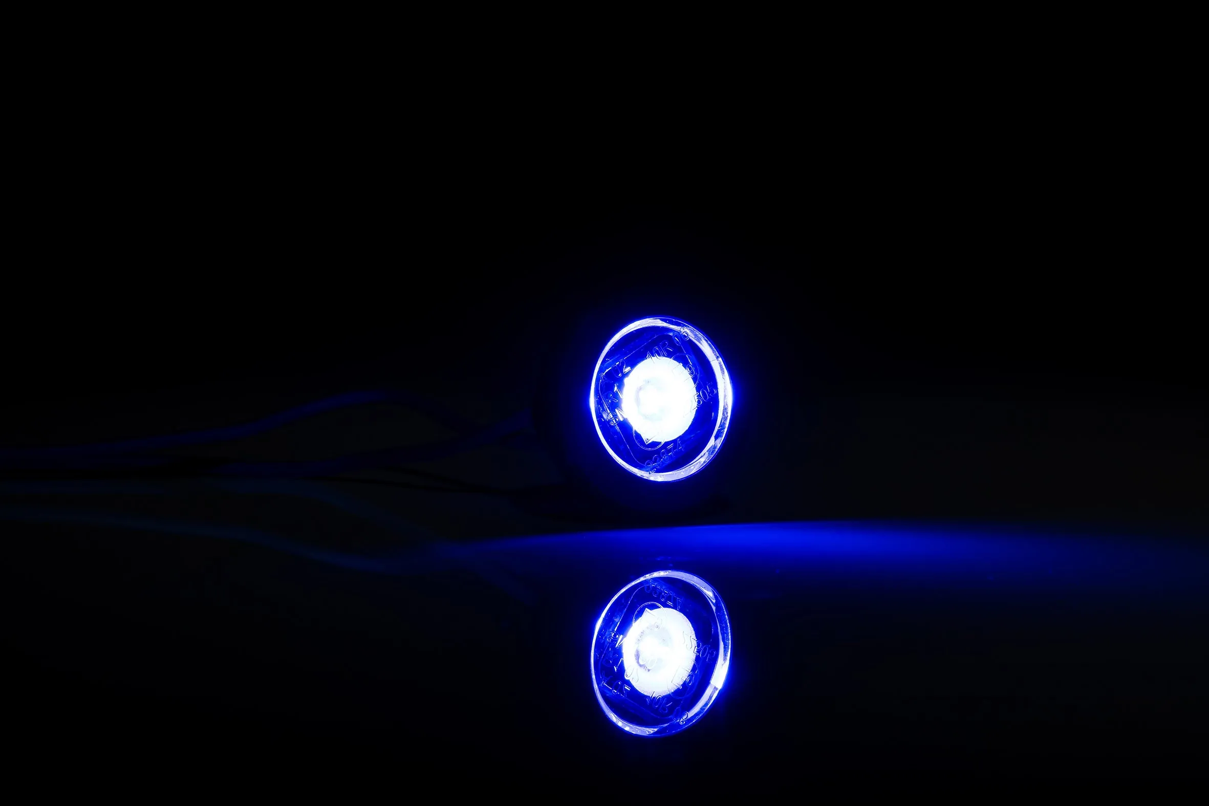 LED Bulls Eye Round Marker Lamp with Flat & Curved Gasket