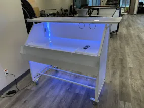LED Folding Bar with White Frame