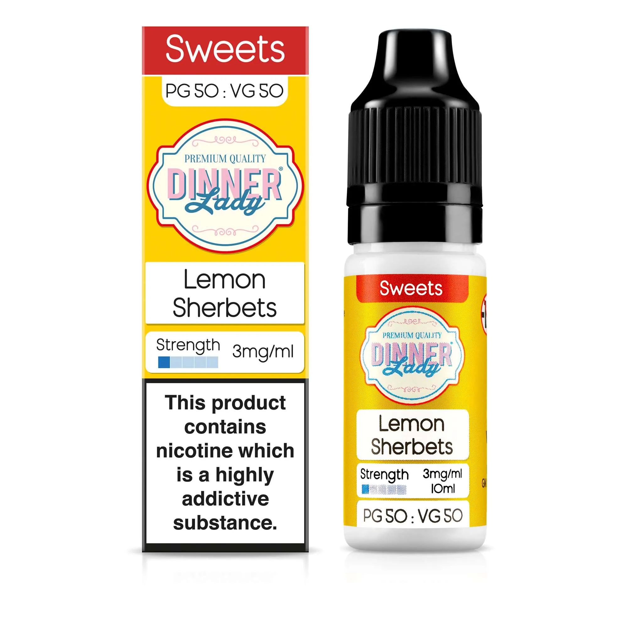 Lemon Sherbets 50:50 10ml E-Liquid