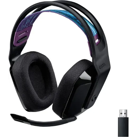 Logitech G535 LIGHTSPEED Wireless Gaming Headset - BLACK
