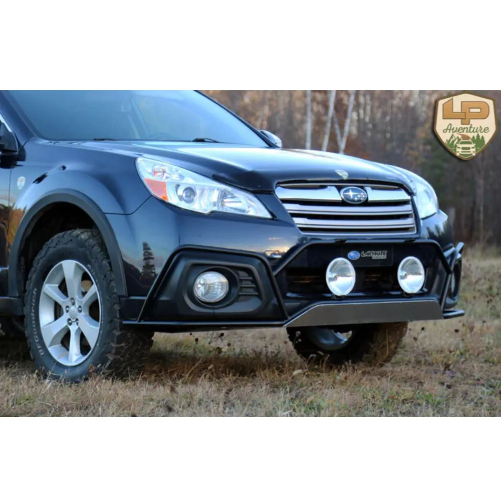 LP Aventure 13-14 Subaru Outback Big Bumper Guard - Bare (lpaFLP-OBA-13-GUARD-B-B)