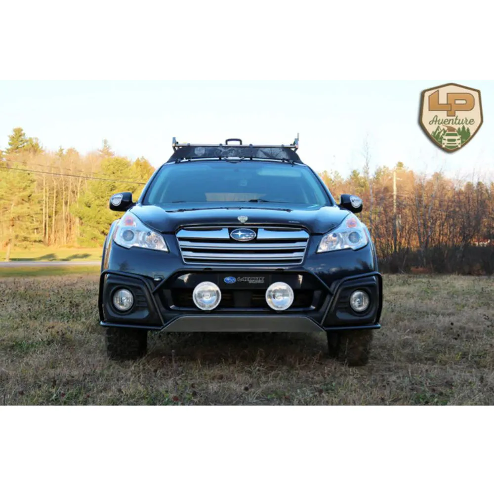 LP Aventure 13-14 Subaru Outback Big Bumper Guard - Bare (lpaFLP-OBA-13-GUARD-B-B)