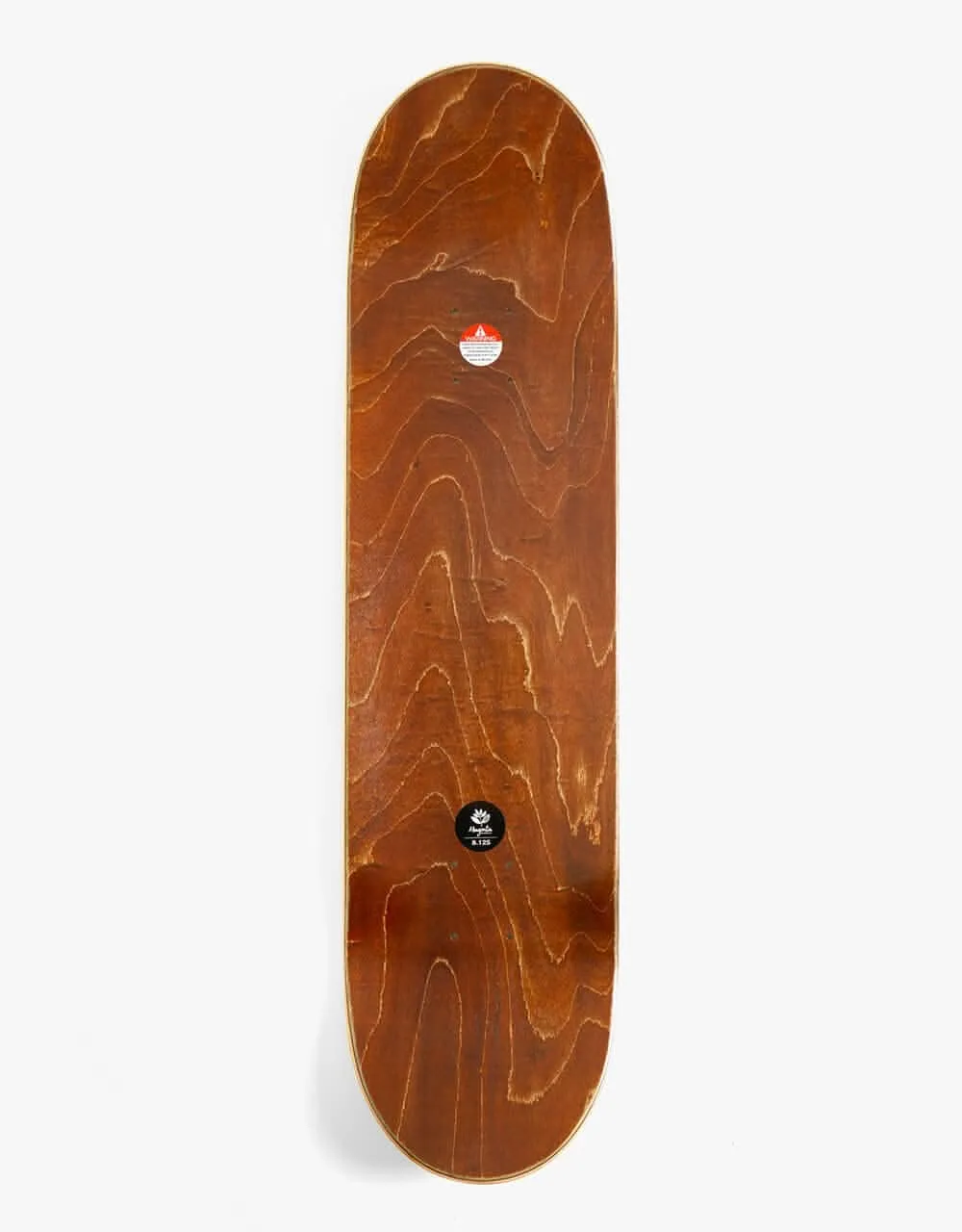 Magenta Fox Sleep Skateboard Deck
