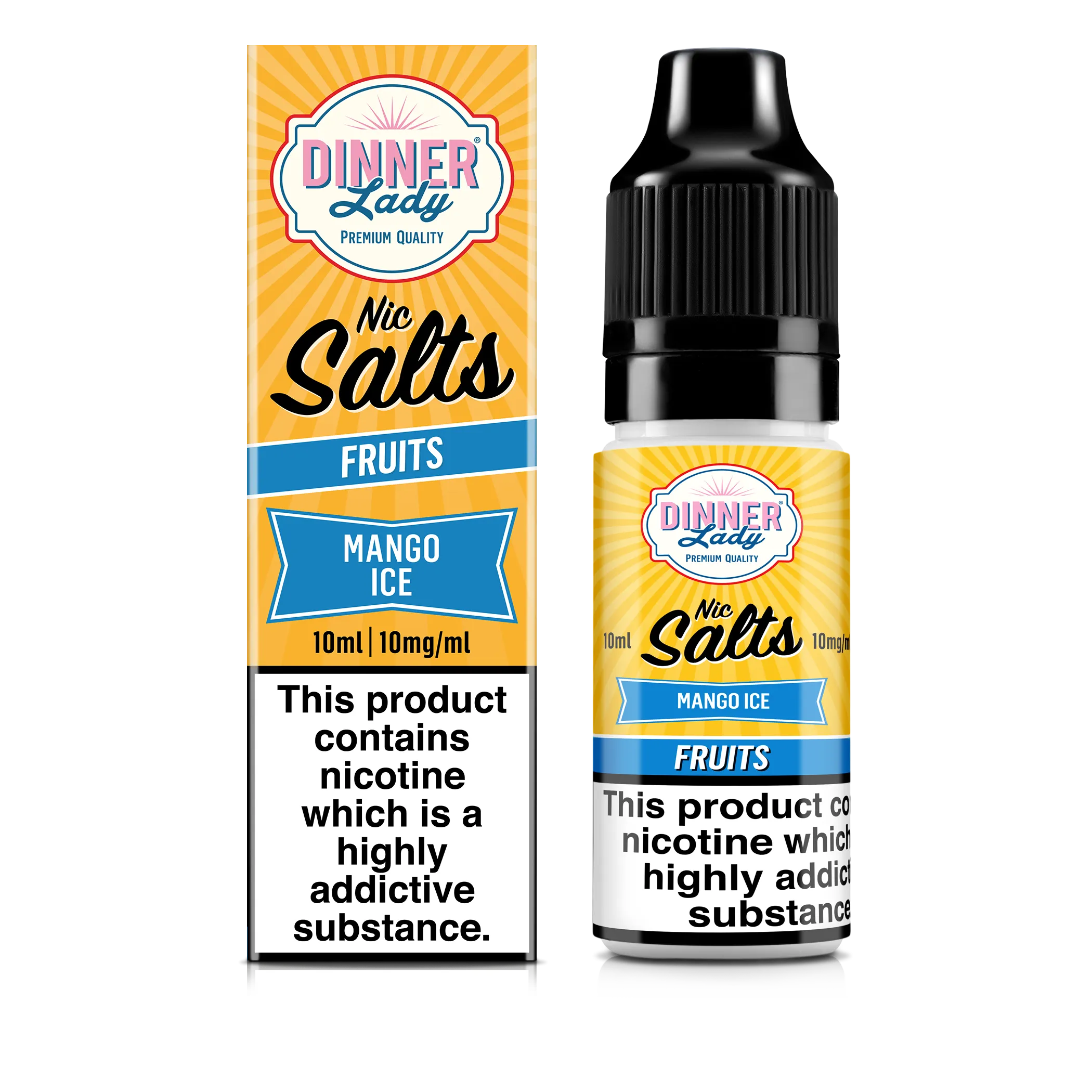 Mango Ice Nic Salts 50:50 10ml E-Liquid