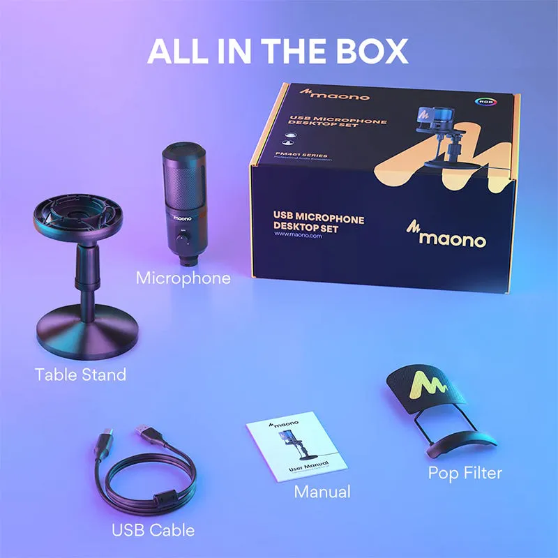 MAONO PM461T Gaming Microphone