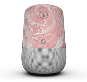 Marbleized Swirling Coral - Full-Body Skin Kit for the Google Home