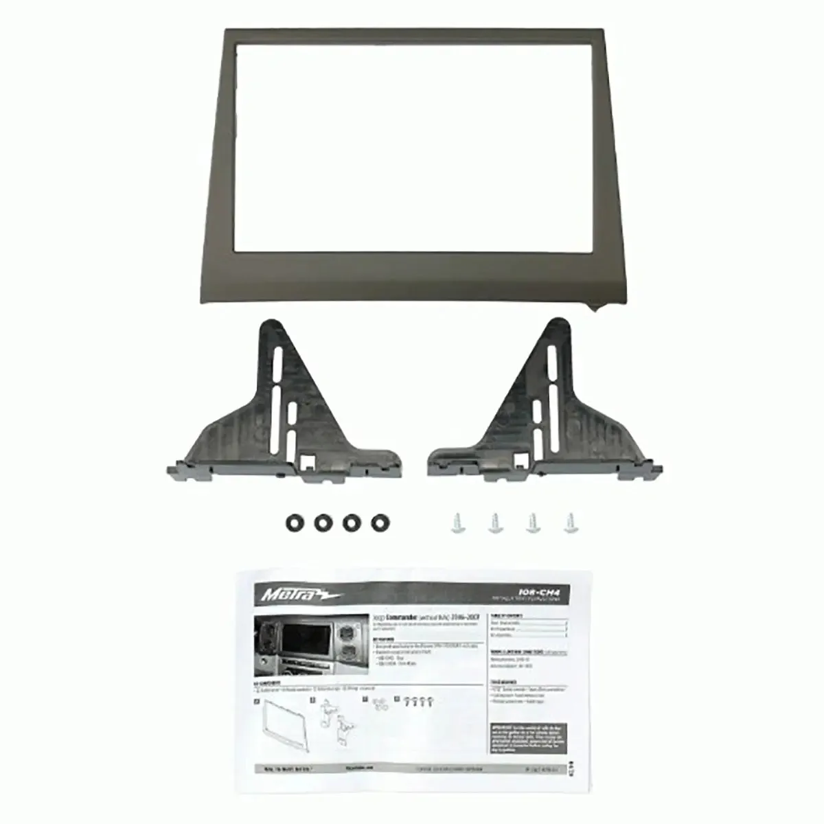 Metra 108-CH4DK Multimedia Dash Kit for Pioneer DMH-C5500NEX 8" Radio for 2006-2007 Jeep Commander