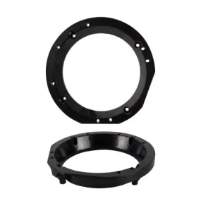 Metra 82-9600 6" to 6.5" Speaker Adapters for Select Harley Davidson