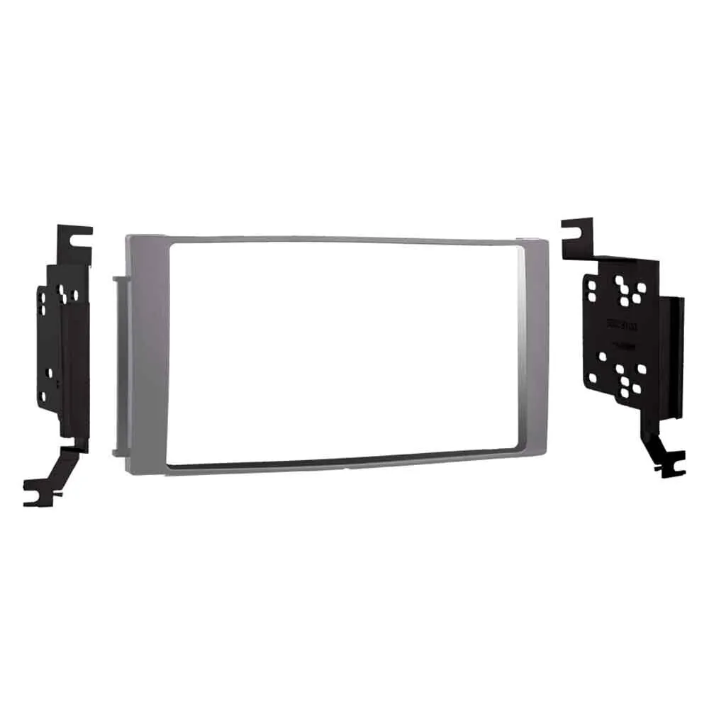 Metra 95-7325S Double DIN Dash Kit for select 2007-2012 Hyundai Santa Fe - Silver