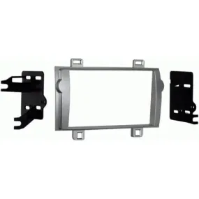 Metra 95-8237S Silver Double DIN Dash Kit for 2011-2012 Toyota Matrix