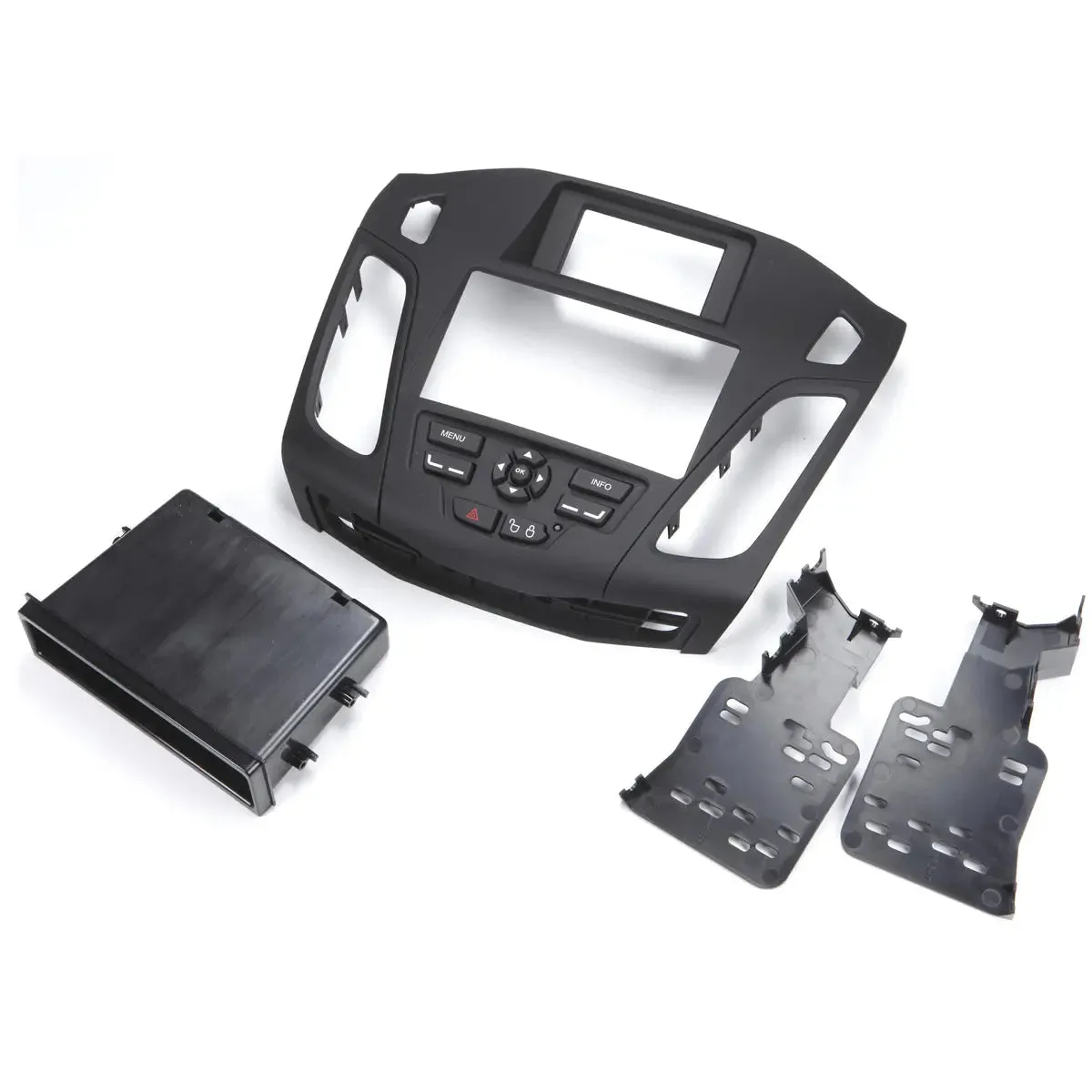 Metra 99-5827B Single/Double DIN Stereo Dash Kit for 12-up Ford Focus