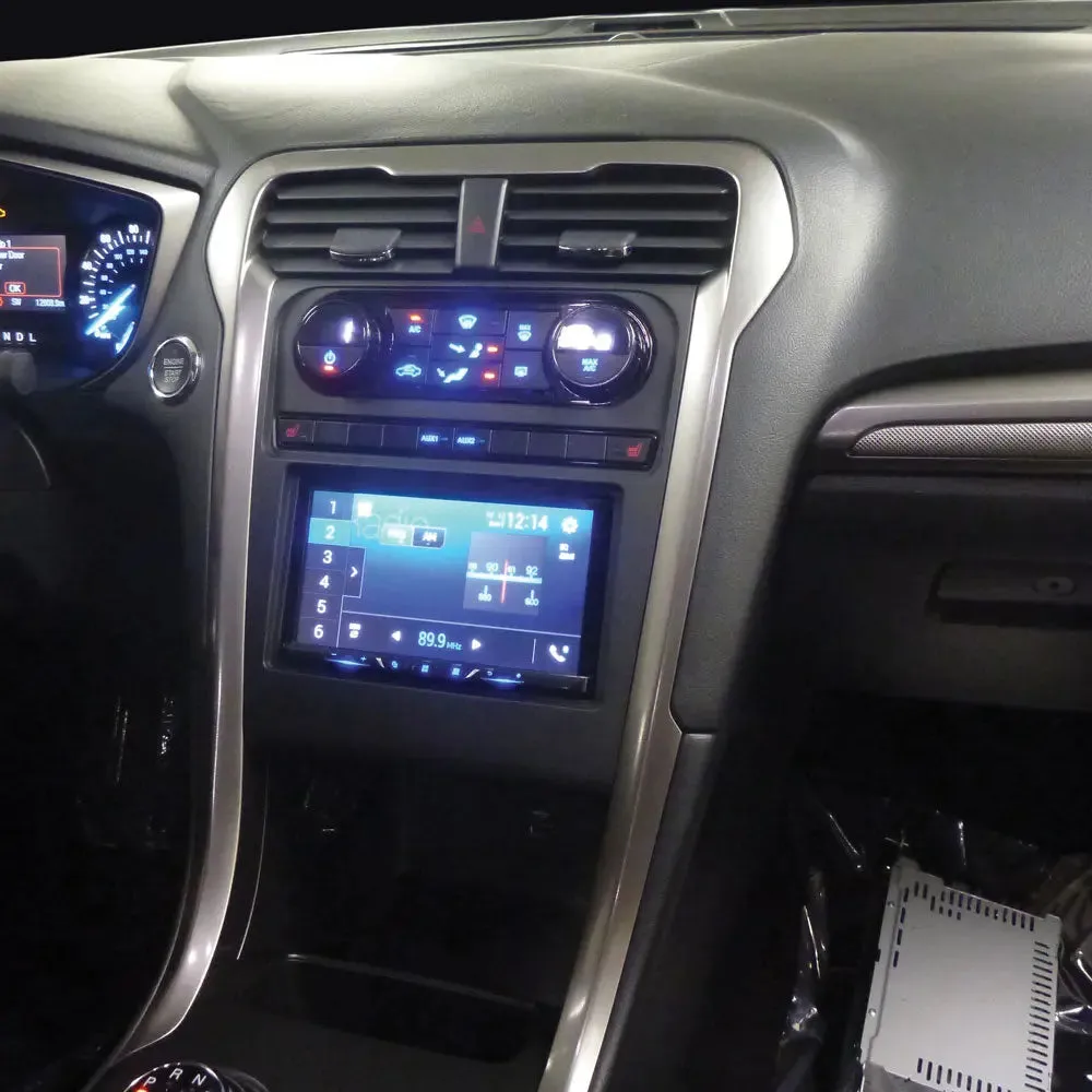 Metra 99-5854B Single or Double DIN Dash Kit for Ford Fusion 2013-2019 (with single zone climate controls)
