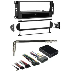 Metra 99-6507 Single DIN Dash Kit w/ AXTO-CH1 Interface Harness and Antenna Adapter
